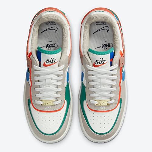 Nike W Af1 Sage Low LX, Basketballschuhe f&uuml;r Herren, Segelsignal Blau Gr&uuml;n Ger&auml;usch, 37.5 EU