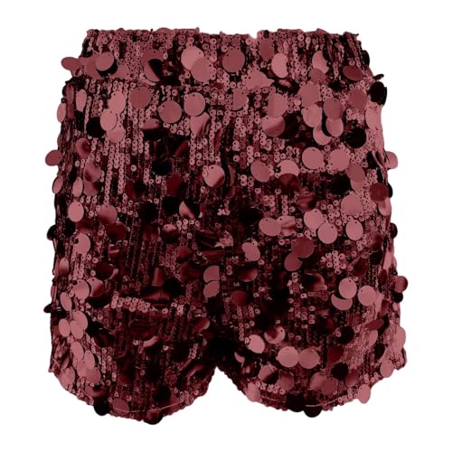 Short a paillette femme sequin brillant hot pants elastique