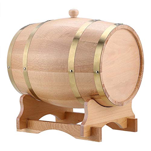 Barril de roble para vino personalizado, 10 L, madera de roble vintage, dispensador de barril de vino, envejece tu propio whisky, burbon, tequila, ron, picante y más