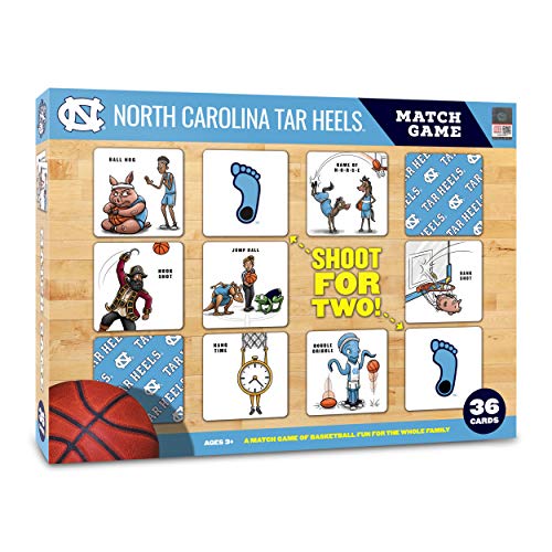 Image of YouTheFan NCAA Officially-Licensed Memory Match Game - Humorous, Team-Specific, Original Hand-Drawn Artwork, Fun for the Whole Family, for Fans Young and Old
