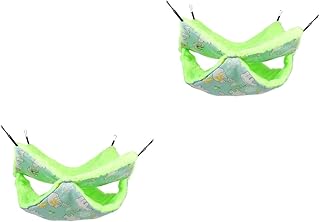 NOLITOY 2 Peças Rede Para Animais De Estimação Rede De Rato Para Animais De Estimação Pendurado Cama De Hamster Gaiola De Furão Gaiola De Hamster Gaiola De Hamster De Cobaia Rede De