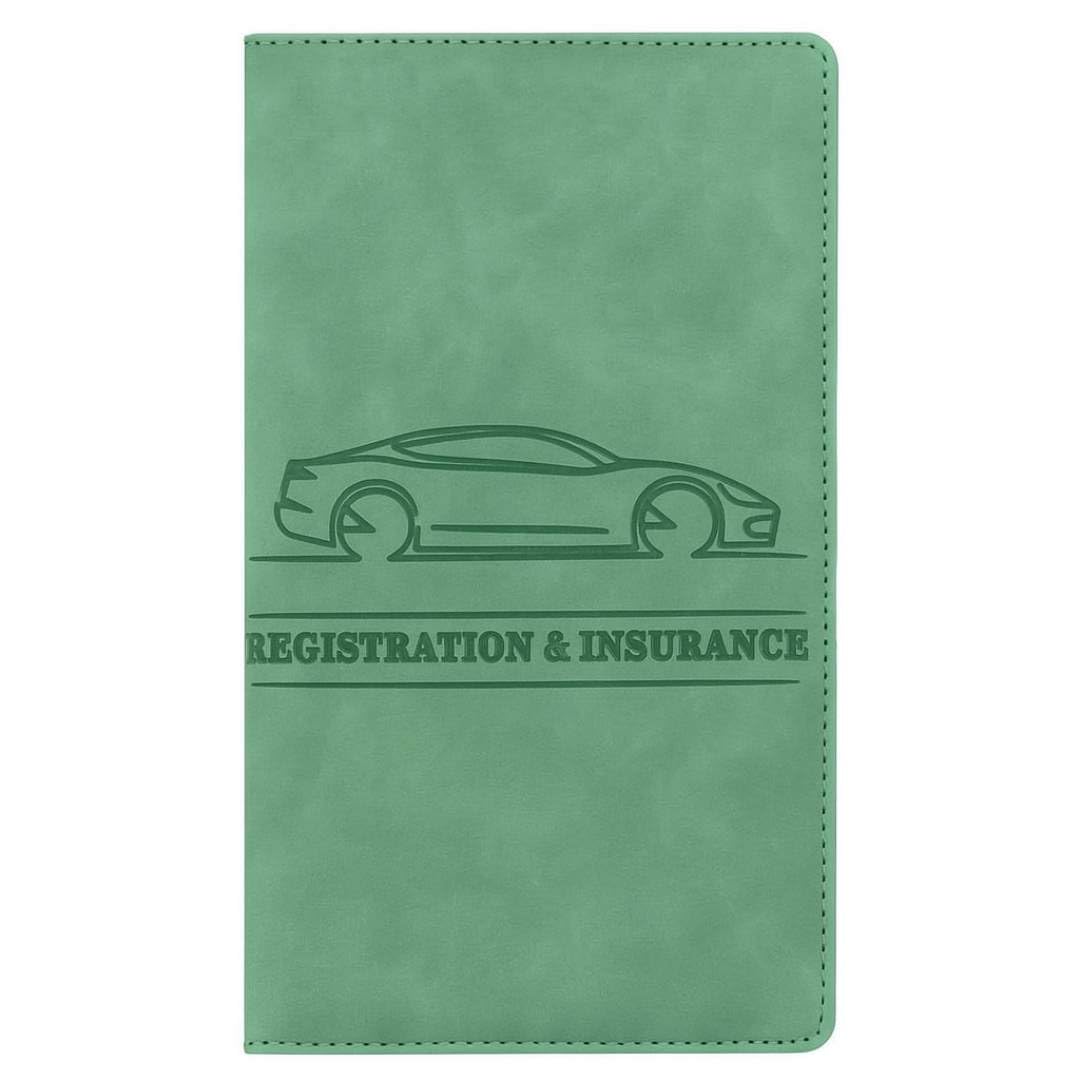 Travel Passport Holder Suede Leather for Airport Hotel Boarding Pass Imigration (Green)-image-43