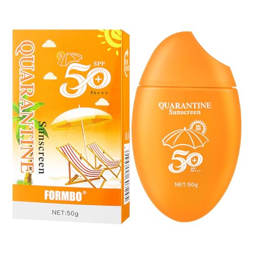 Travel Size Sunscreen SPF 50 Lightweight Non-Greasy Fast-Absorbing suntan Lotion Water Resistant Sunblock