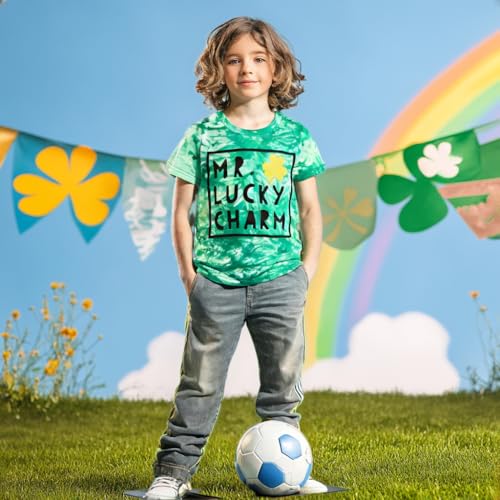 Image of Kids St. Patrick's Day Shirt Boys and Girls Green T-Shirt Clothing 4-12 Years