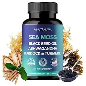 Sea Moss Capsules, All-in-One Blend...