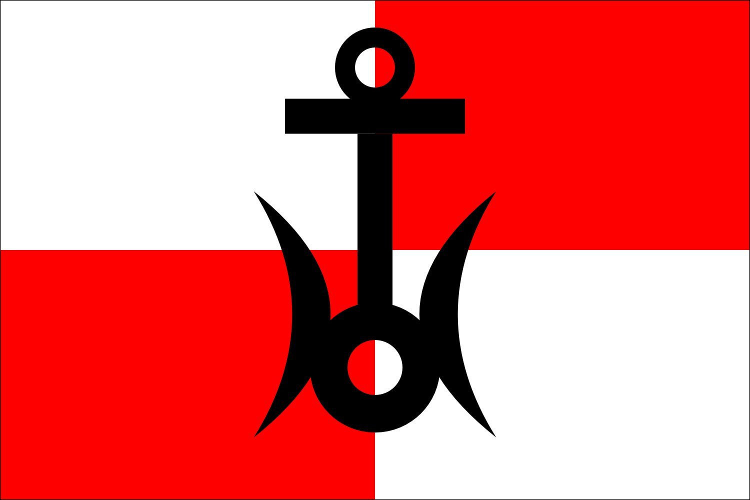 Drapeau de Velká Kraš CZ grand format officiel de municipalité tchèque