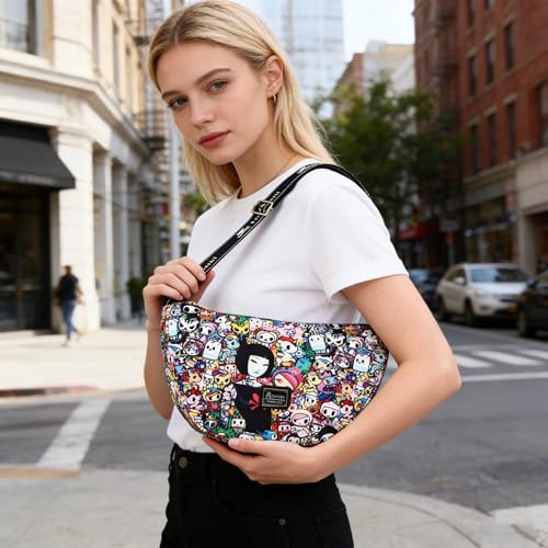 Image of Tokidoki Unicorno Nylon Crossbody Bag Cartoon Shoulder Bag for Women Phone Bag Purse Wallet Credit Card Gift for Women Girls