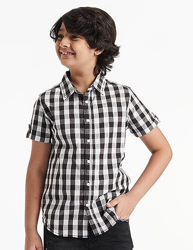 Image of Amazon Brand - Jam & Honey Boys' Button Down Shirt