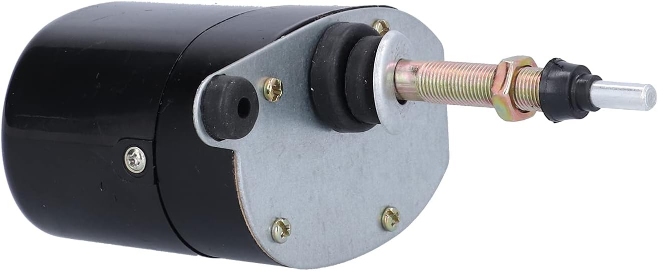 Wiper Motor, DC12V Metal Windshield Wiper Motor 105° Wiping