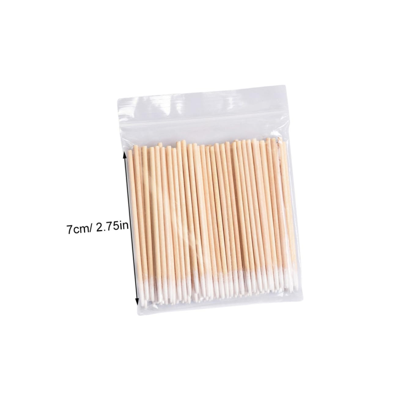 SOESFOUFU Pcs Precision Cotton Swabs for Makeup Microblading Wooden Stick Cotton Buds Safe Comfortable Easy to Handle