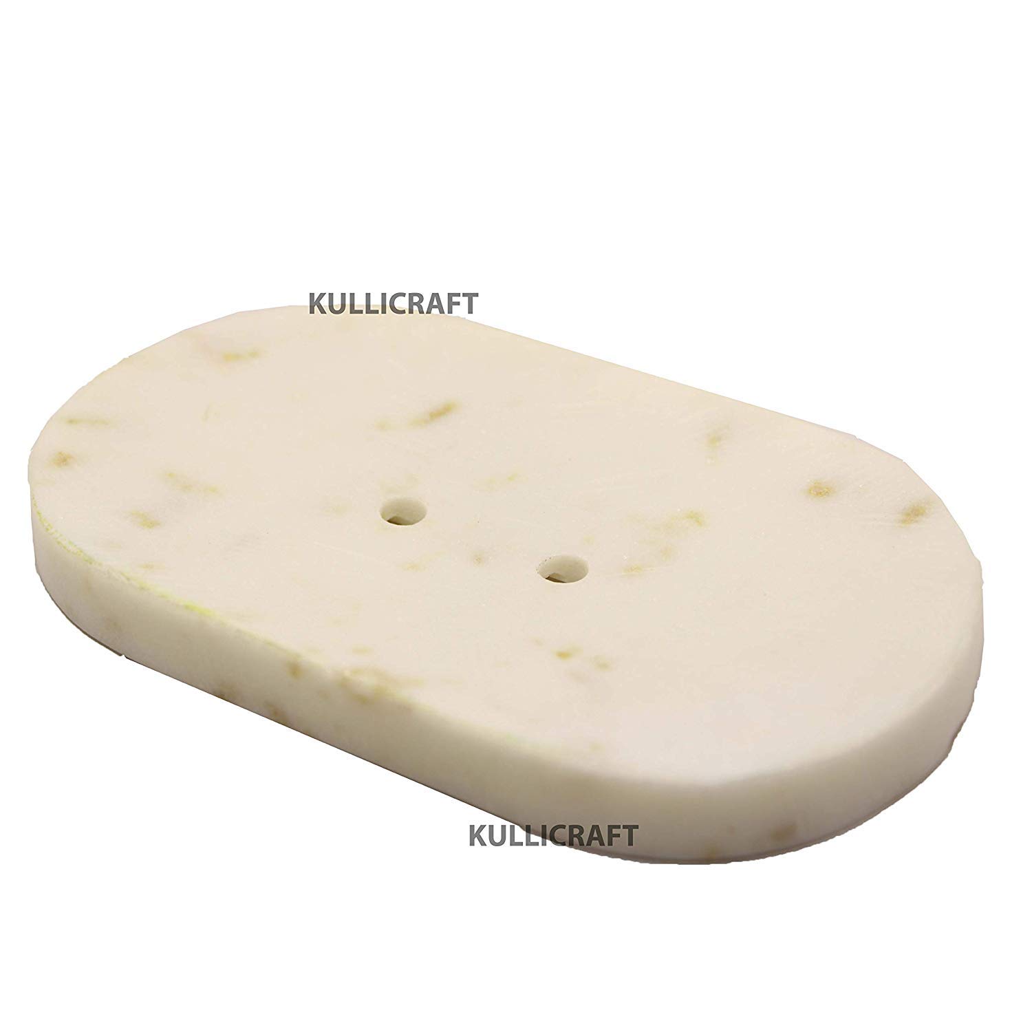 KC KULLICRAFT Natural Marble Soapstone Soap Dish Bath Accessories - Image 4 thumbnail