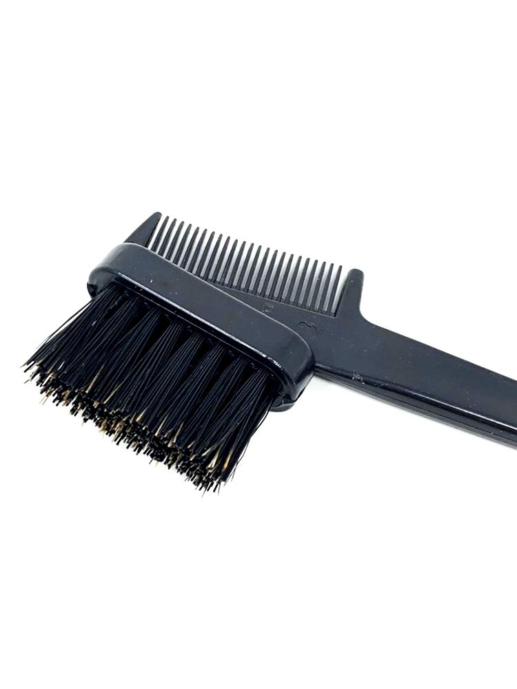 New Design 3 in 1 Hair Edge Brush with Pin Tail 1PC Assorted Color
