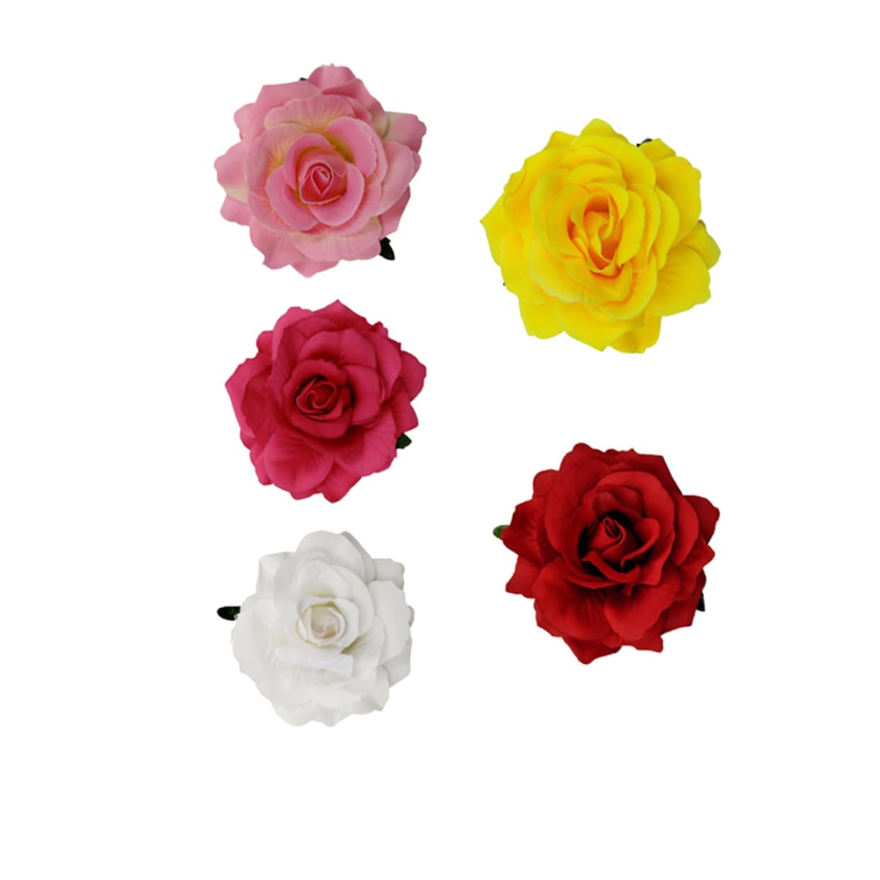 POPETPOP 15piezas Horquillas De Flores Simulación Para Mujeres Accesorios De Pelo Duales Para De Playa y