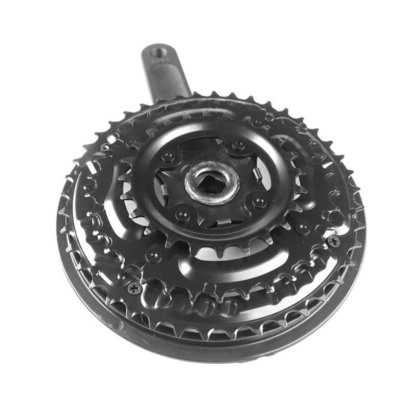 Guarnitura MTB 7/8/9 velocità MTB. Crankset della Bicicletta 24-34-42t Set di Avvitatore for Biciclette 170mm Plate Dentello Dente Bike Pignone