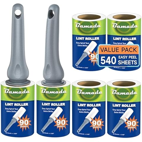 Bamada Sticky Lint Roller 540 Sheets Cover