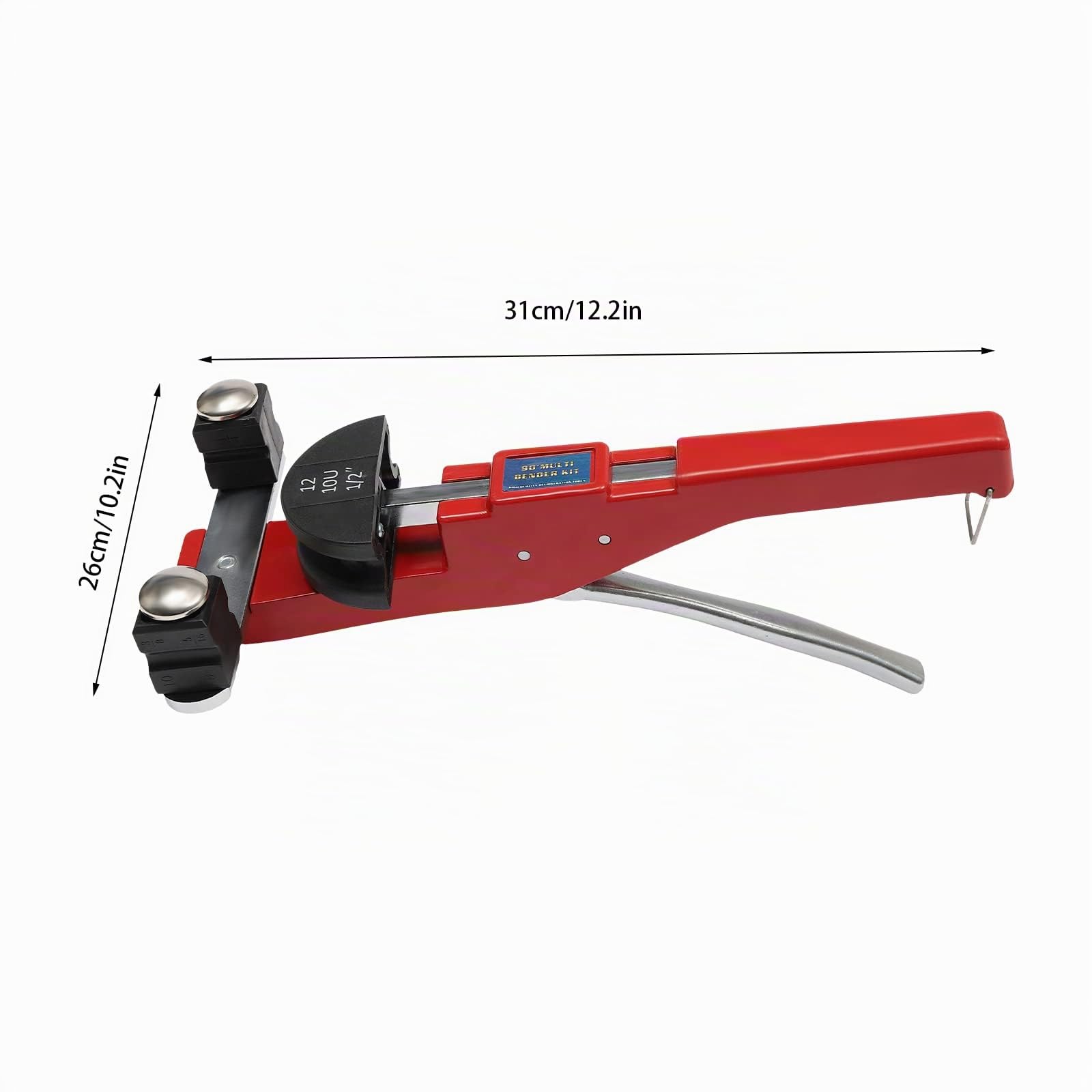 Rohrbiegegerät, Einhand, 6-22mm, Rohrbieger Handbiegemaschine Rohrschneider Entgrater Biegevorrichtung für Klimaanlagen Kraftstoffversorgung und Hydrauliksysteme