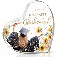 Geschenk zur bestandenen Prüfung, Bachelor Abschlussgeschenk, Acryl Briefbeschwerer zur bestandenen Prüfung, Geschenk zur bestandenen Prüfung, Glückwunschgeschenk zur bestandenen Prüfung