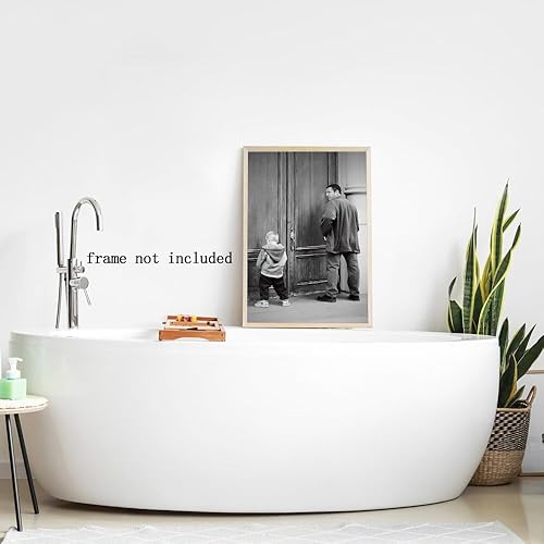Miniatura 5 de Big Daddy - Póster de pared en lienzo para baño, divertido póster de película en blanco y negro, decoración de baño, imágenes geniales para