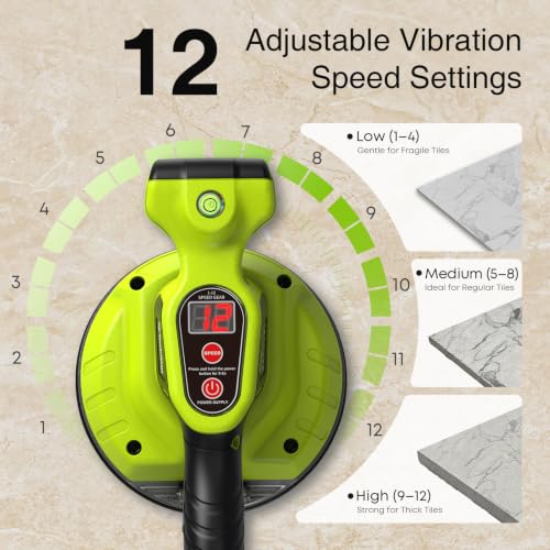 Taskstar Tile Vibration Tool 160mm with 2 ×2000mAh Battery for Laying Tiles - image 7