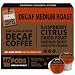 EKOCUPS Artisan Organic Decaf Coffee, Light Roast in, Raspberry Dried Fruit,Recyclable Single Serve Cups for Keurig K-cup Brewers,40 count