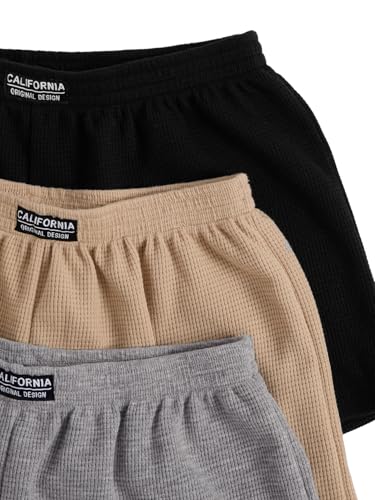 Image of SOLY HUX Women's Summer Shorts 3 Packs Casual Comfy Shorts Sets