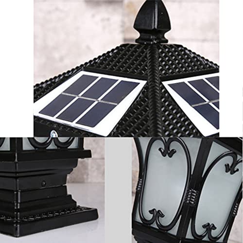 Farola solar para poste: olvídate de los cables en el jardín con esta lámpara E26 8