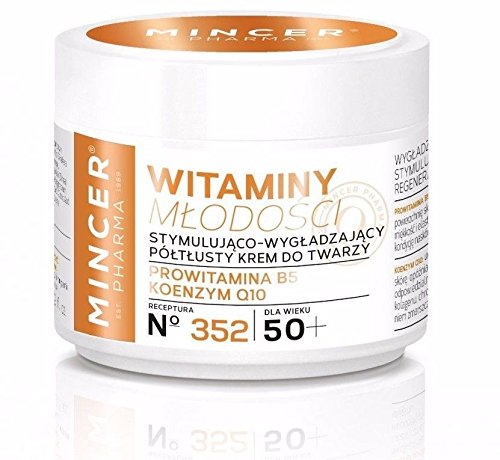 Mincer Pharma Vitamine Jugend Anti Rughe Giorno & Notte Crema con Vitamina B5 50 + 50 ML