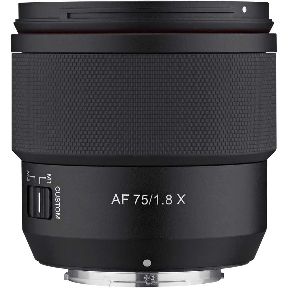 Amazon.co.jp: SAMYANG 単焦点レンズ AF 75mm F1.8 X フジ
