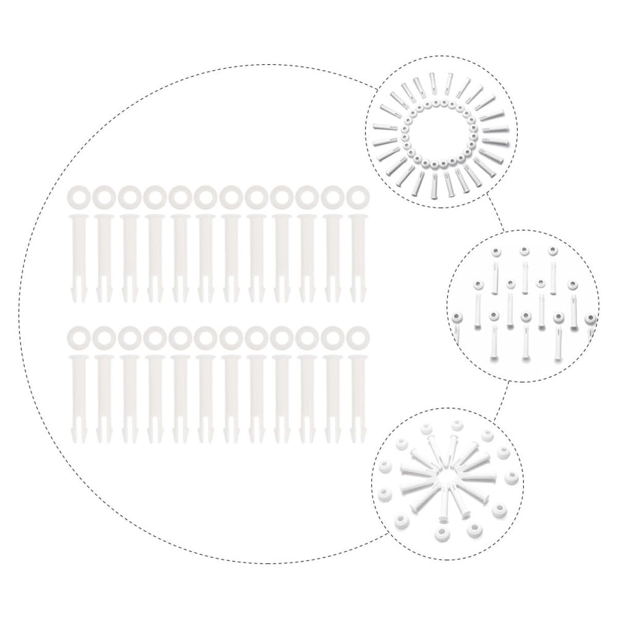 UPKOCH 2 Series Pasadores De Conexión para Piscinas Piezas De Pasador De Unión para Piscinas Pasador Adaptador para Piscinas Cubiertas De Seguridad para Piscinas Accesorios Piezas