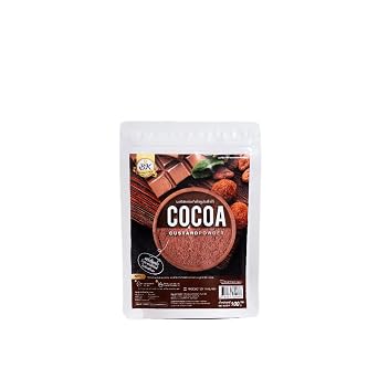 Pack of 2 Rich Cocoa Custard Powder - Easy to Make Chocolate Pudding & Pie Filling Mix - Pouches 2 x 100g