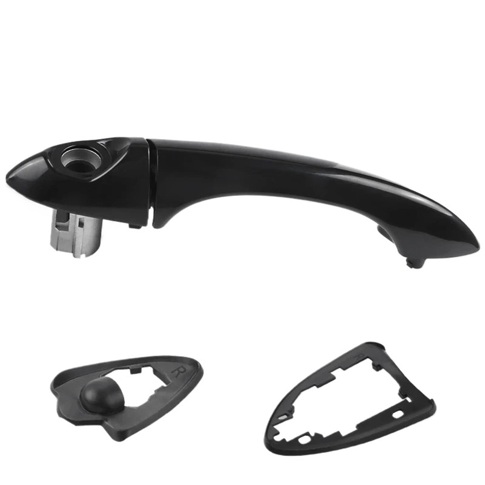DUHNXUJ Car Door Handle for BMW for X5 E53 2000-2006 Outer Door Handle 51218257738 LHD RHD Front Exterior(RHD Front Right)