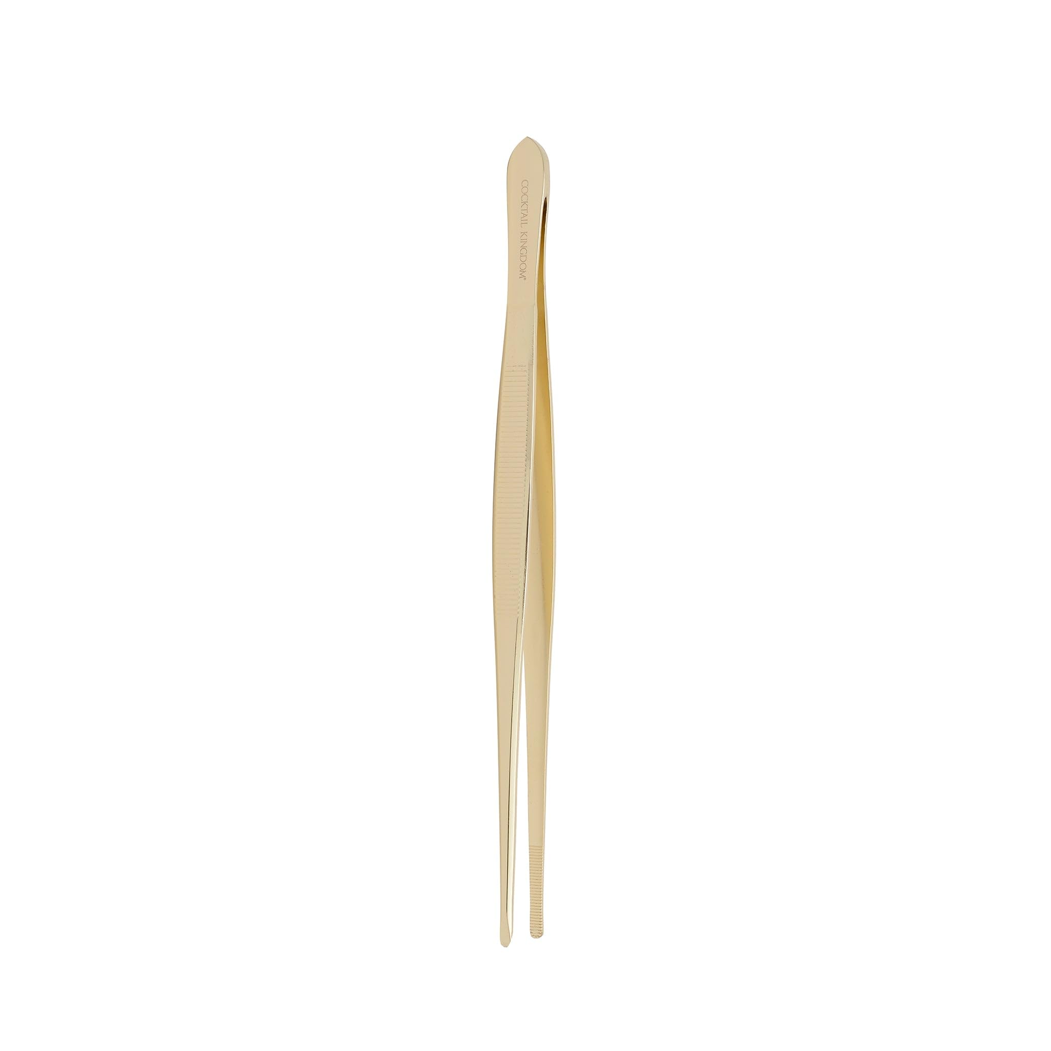 Garnish Tongs - Gold-Plated / 25cm (10in)
