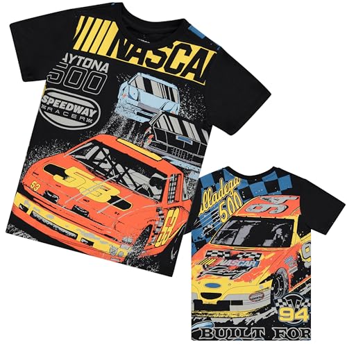 NASCAR Fashion Short Sleeve T-Shirt-Little to Big Kid/Boys 4-20 Sizes4