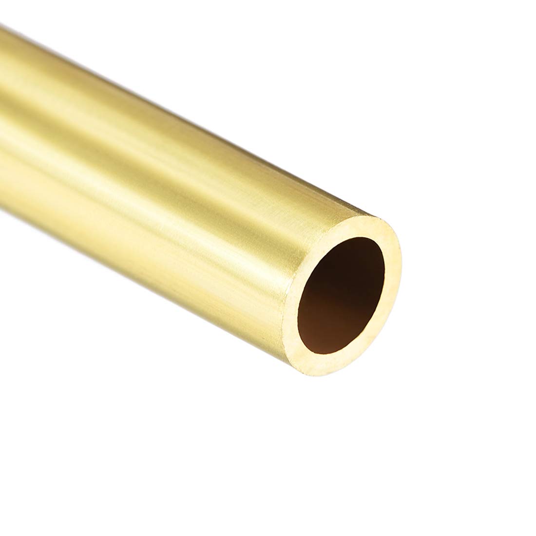 Sourcing Map Solid Brass Round Rod - 10mm Diameter, 102mm Length, H62 Brass For DIY Crafts & Industrial Use