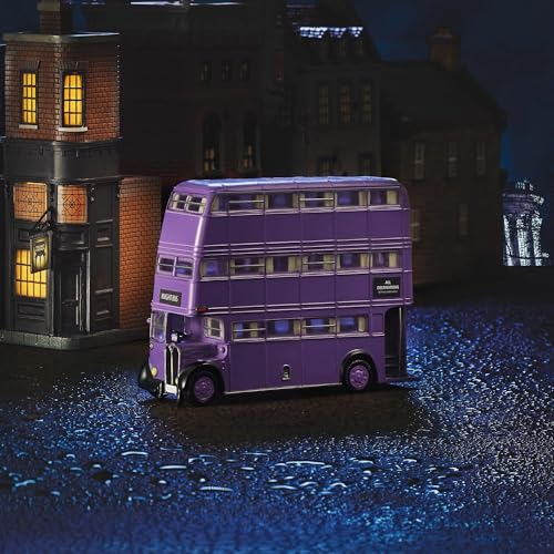 Image of Department 56 Harry Potter Village Accessories Knight Bus Figurine, 4.25 Inch, Multicolor