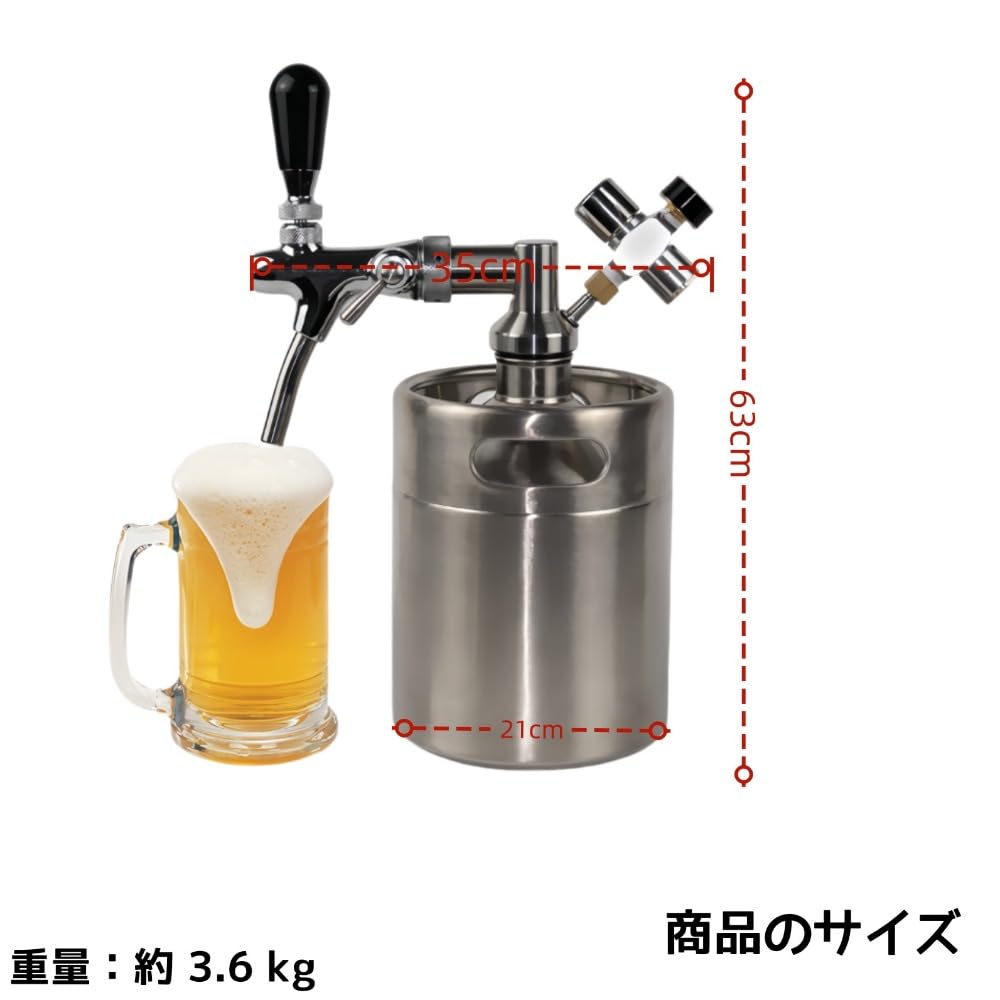 送料無料！/ビールサーバー部品/豪華洗浄及び部材10点セット！ダブルタイプ 送料無料 ビールサーバー部品及び洗浄部材豪華10点セット ダブルタイプ