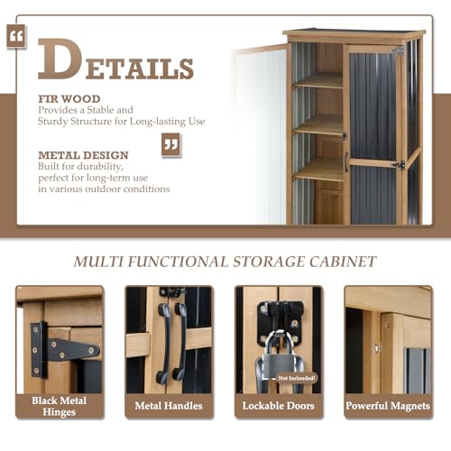 Metal Storage Shed for Backyard