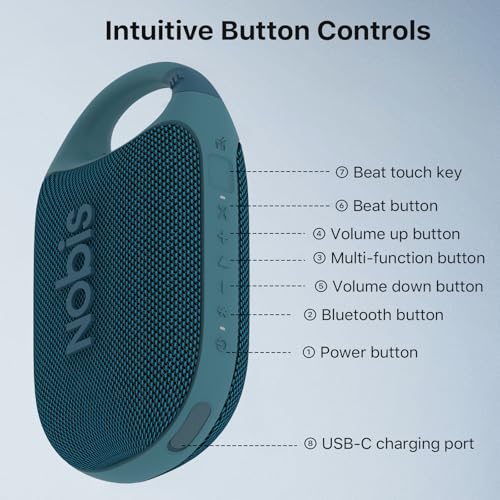 NOBIS Clip N1 Portable Bluetooth Speaker N6301 の商品画像 7