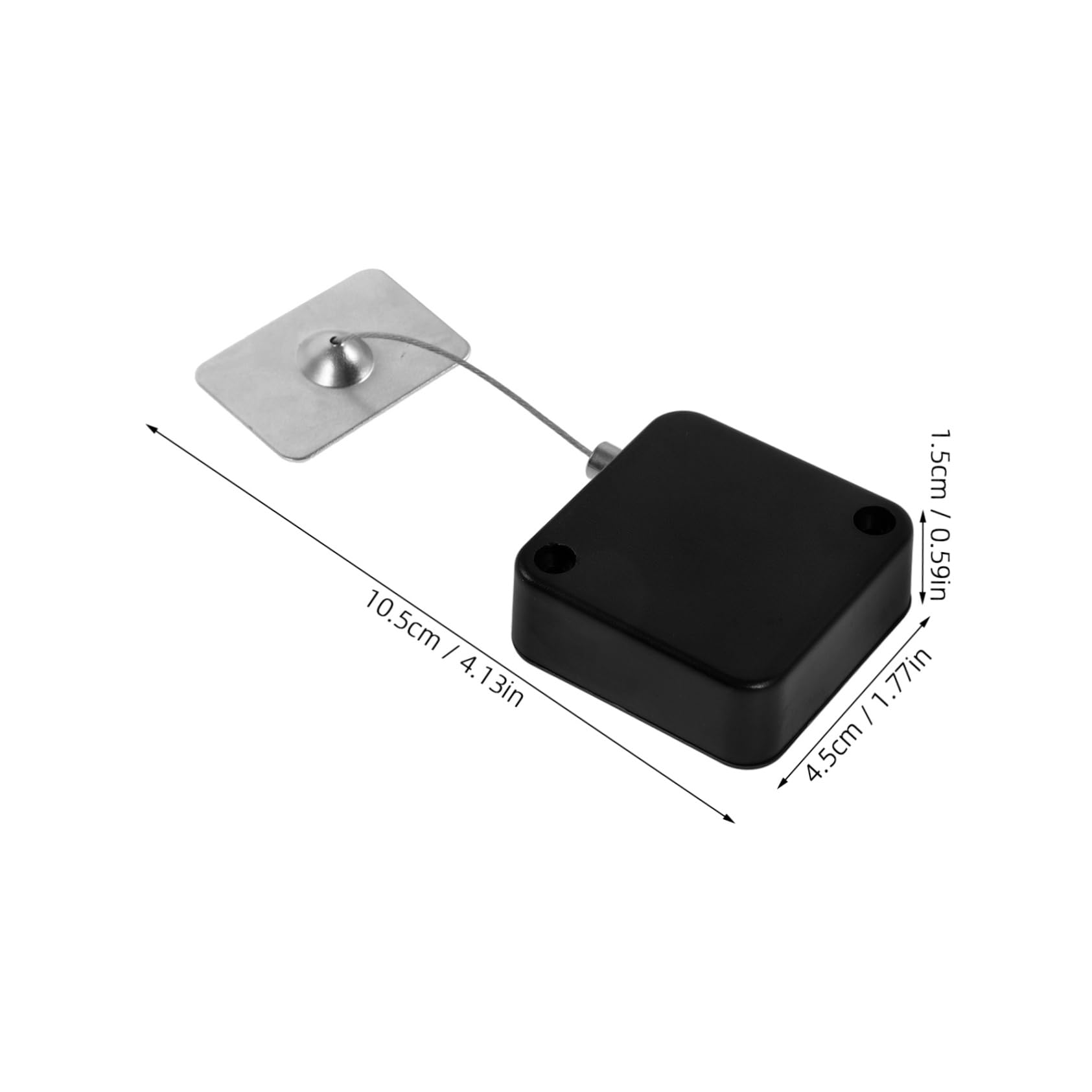 HOLIDYOYO Cable Lock Case Retractable Wire Security Cable Lock for Merchandise Versatile Use Anywhere