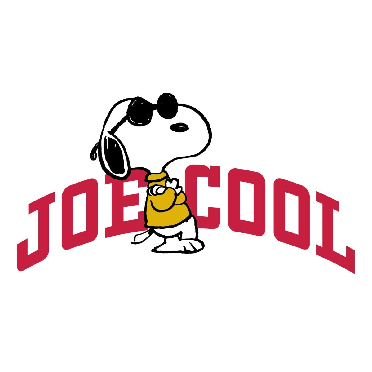 Spreadshirt Official Peanuts Snoopy Joe Cool Since 1971 Sticker