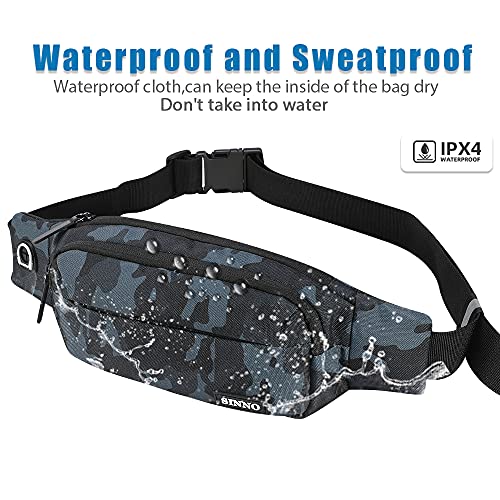 SINNO Large Camo Fanny Pack