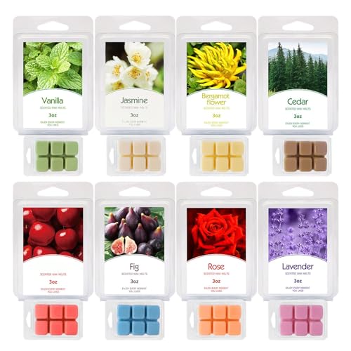 tongfeng Cera para hacer velas, cubos de cera natural con base vegetal y fragancia de larga duración, cera derretida hecha a mano para spa y aromaterapia