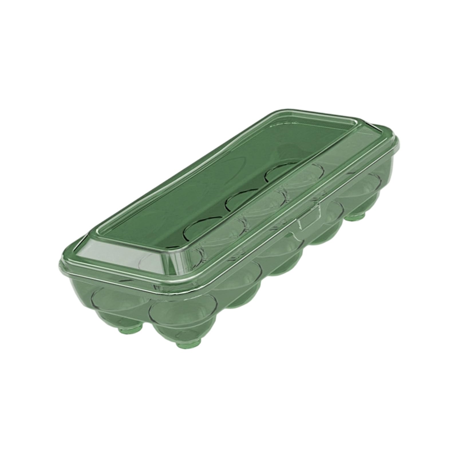 yanzunlrn Eggs Box Ideal for Storing and Carrying Eggs Storage Case with 10/15 Compartments Kitchen Tool Oocyte Holder