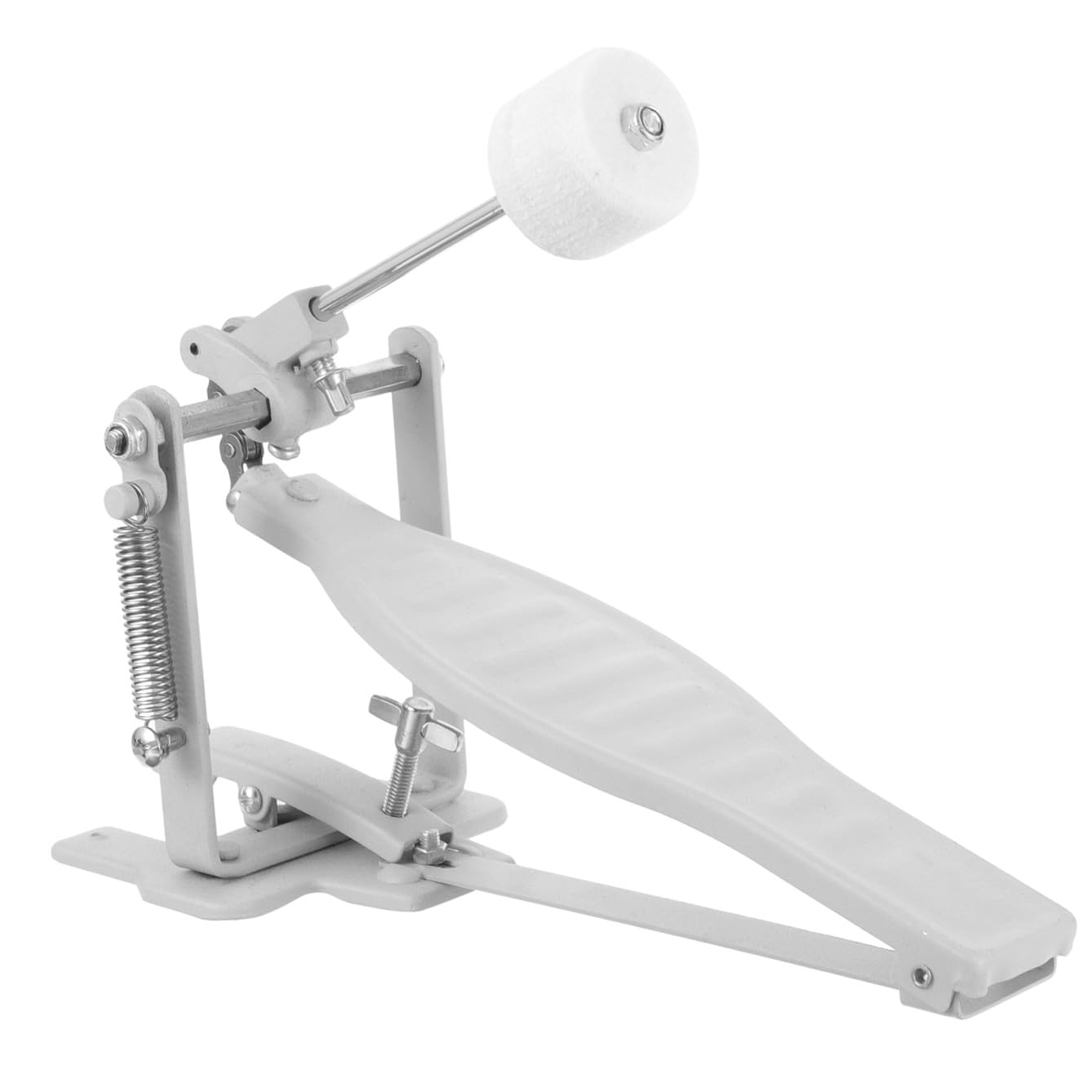 Mikikit Singolo per Grancassa con Battente in Lucidato Accessorio per Batteria Acustica ed Elettronica Parte di Ricambio per Kit Batteria Superficie Liscia e Durevole