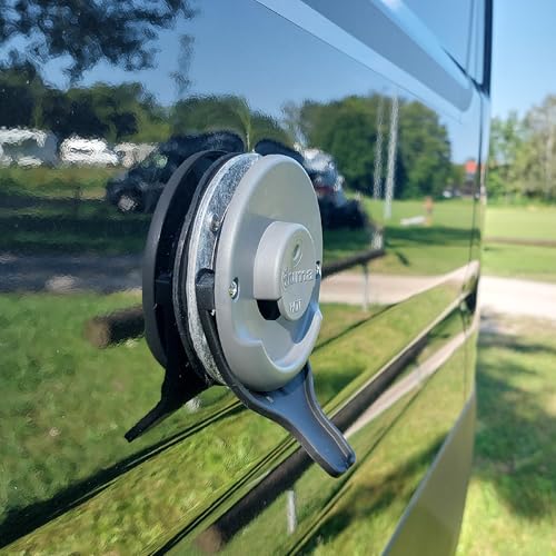 MaJoCompTec® Condenswaterafvoer, afvoer voor schoorsteenafdekking, accessoires voor schoorsteen van gaskachel op woonmobiel of caravan (Dripguide Truma -Alde)