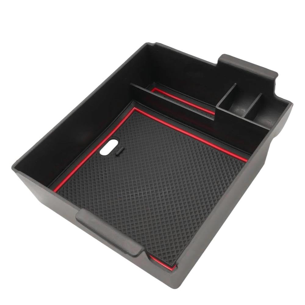 BERTDCX For Kia Sportage NQ5 2022-2025 Car Center Console Armrest Storage Box Car Parts(Red)