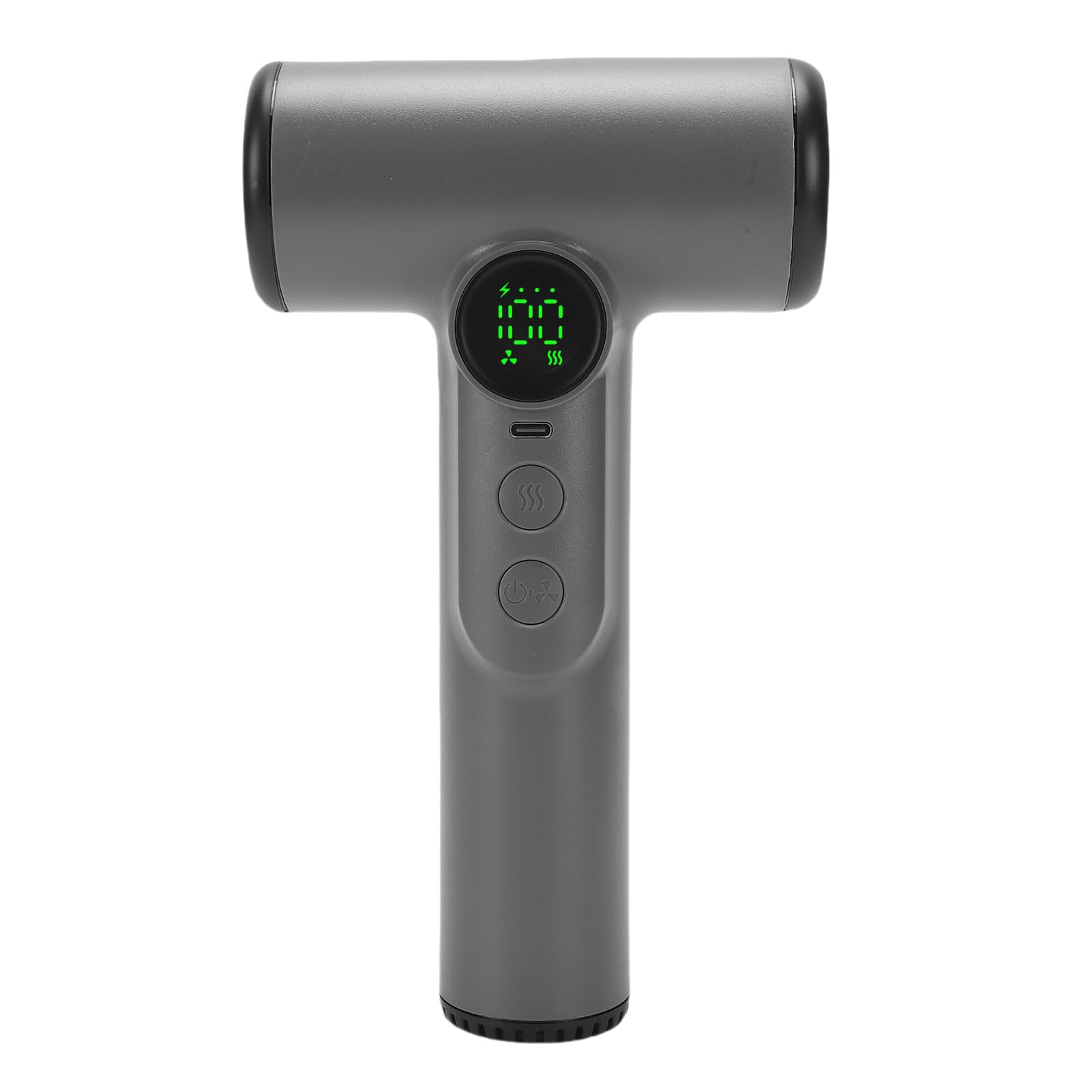 LICAEVEY Secador de Pelo Inalámbrico, Secador de Pelo Recargable por USB, 200 W, 15600 MAh, Viento Frío y Caliente, de Portátil de Viaje para Dormitorio, Camping, Estilo Al