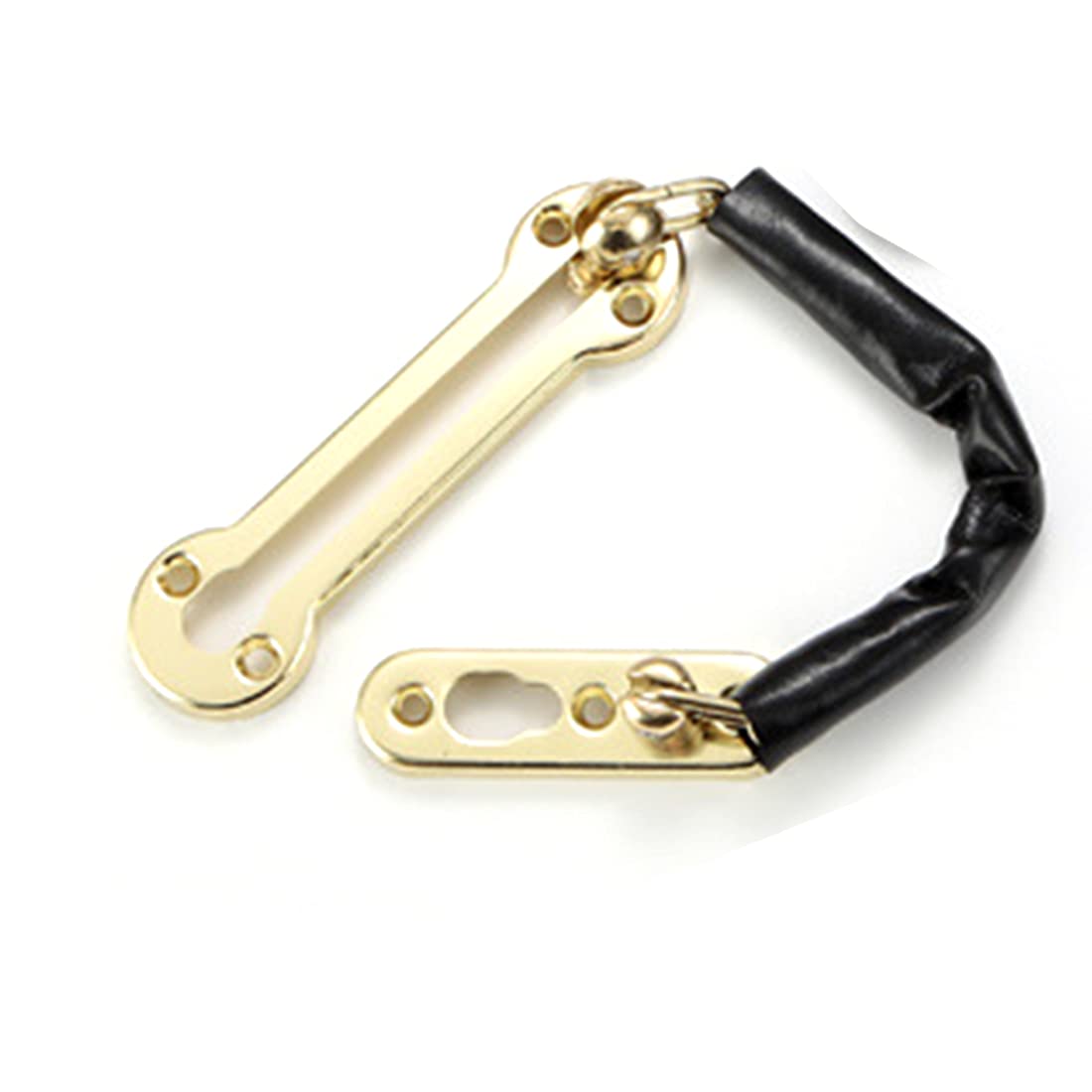 Catena Di Sicurezza Per Porta In Acciaio Inox - Finitura Spazzolata, Lunghezza 350mm, Inclusa Installazione - Foto 7