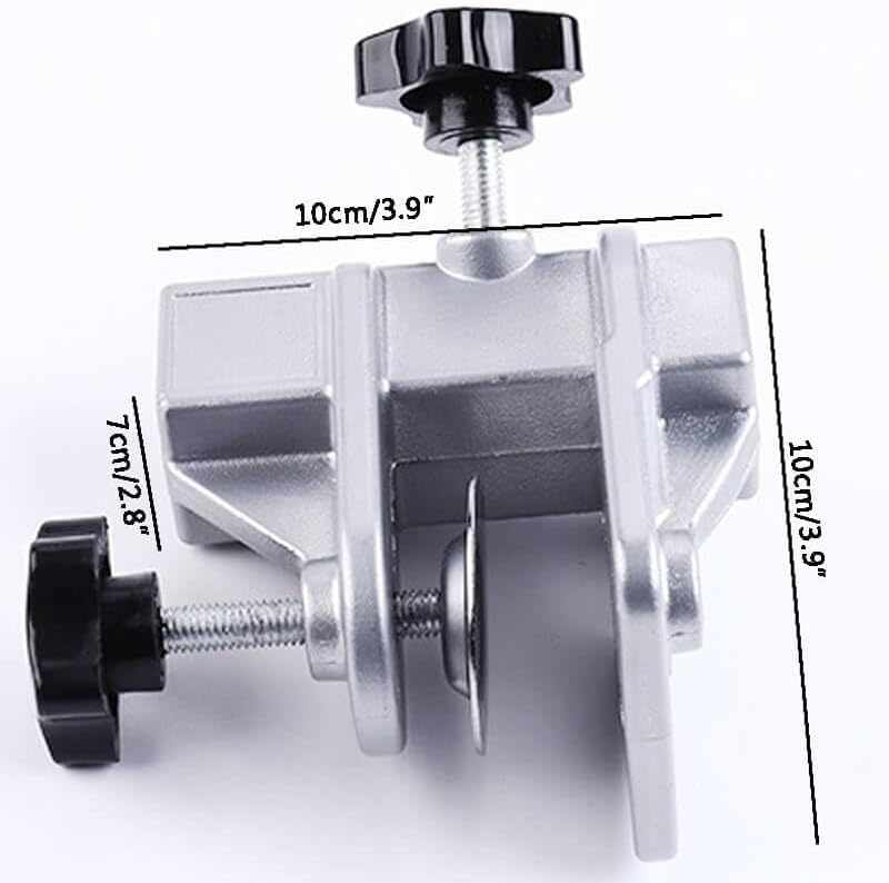 Miniatura 4 de Abrazadera para brazos de mesa de aseo para mascotas, clip de mesa de aseo para mesa de aseo para brazo en H, abrazadera de aleación de aluminio,