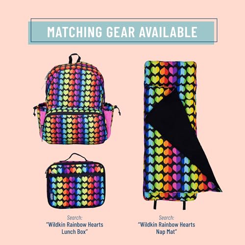 Wildkin-17-inch-Kids-Backpack–Durable-Lightweight-School-Bag-for-Boys-Girls-Rainbow-Hearts Wildkin 17 inch Kids Backpack–Durable Lightweight School Bag for Boys Girls Rainbow Hearts